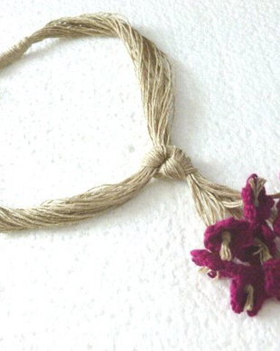 Colier "Spring flowers"