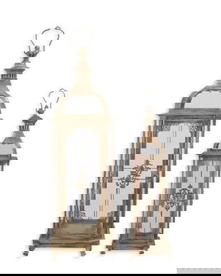 Set doua felinare din metal antichizat