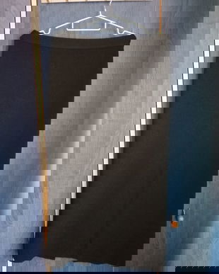 Fusta neagra tricot mai grosut