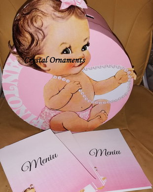 Cutie de dar botez baby girl