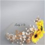 Coronita floarea soarelui - Accesoriu elegant * Sunflower - Colecție de lux