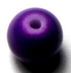 Margele sticla violet 8 mm cal. III