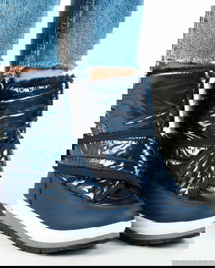 Cizme Tip Ug Sohaib Bleumarin