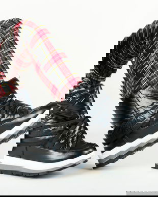 Cizme Tip Ug Sohaib Negre