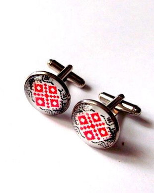 butoni camasa cu motiv traditional 37743