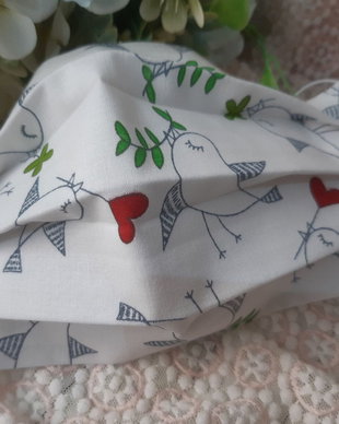 Masca pentru protectie, din bumbac, pentru copii si adulti