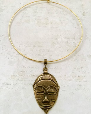 Pandantiv tribal zamac bronz