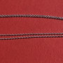 Lant finut din argint .925 rodiat de lungime aprox 46 cm