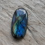 Cabochon labradorit, 37x18 mm