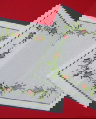 Nou-set 2 mileuri brodate