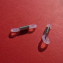 (2 bucati) Accesoriu alb din silicon pentru snur de ochelari