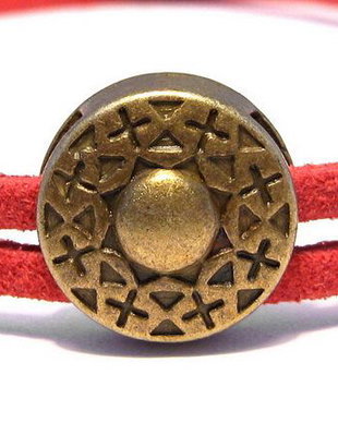 Slide Charm bronz, 14 mm