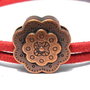 Slide Charm cupru, 17x5.5 mm