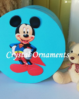 Cutie de dar botez Mickey super erou