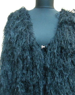 Cardigan negru lațos-Nora.z Paris