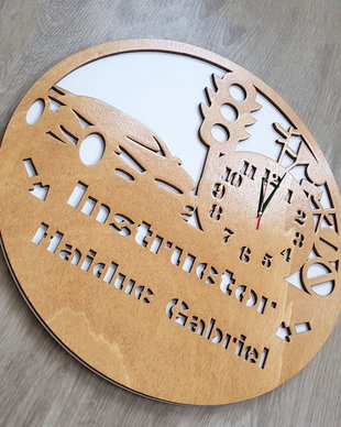 Ceas personalizat scoala de soferi