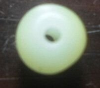 Margele sticla galben pal 6 mm cal. III
