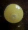 Margele sticla galben pal 6 mm cal. III