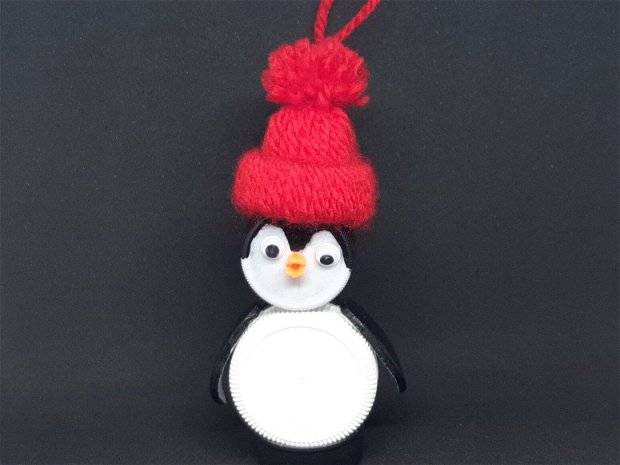 Pinguin Chilly Willy - reciclart