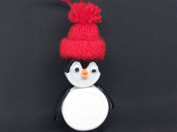 Pinguin Chilly Willy - reciclart