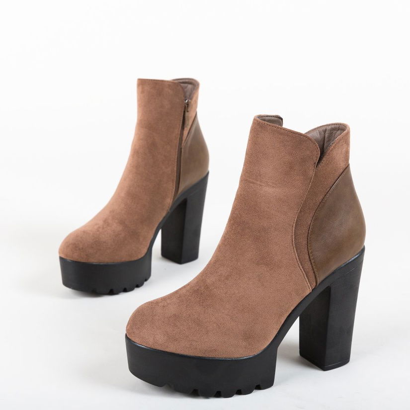 Botine Becker Khaki