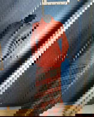 Pulover de lana maro