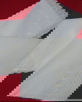 Set 3 batiste brodate