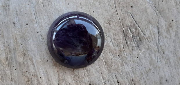 Cabochon ametist, 30 mm