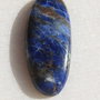 Cabochon sodalit (INDIA - lucrat manual) aprox 41.5x16.5x5 mm