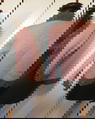 CARDIGAN LANA ROSE GRI