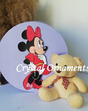 Cutie de dar botez Minnie Mouse
