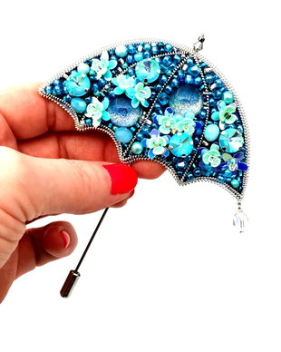 Brosa Umbela Turquoise