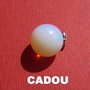 CADOU ....  Pandantiv opalit bila aprox 14 mm (22 mm cu agatatoarea)