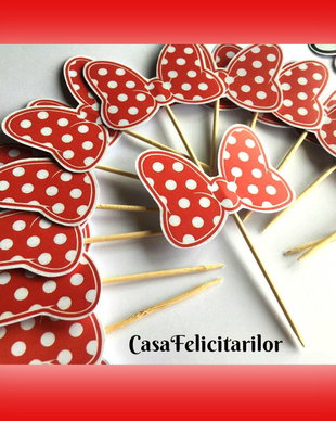 Fundite Minnie mouse- toppers