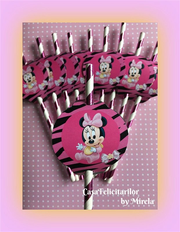 Paie decorate baby Minnie mouse