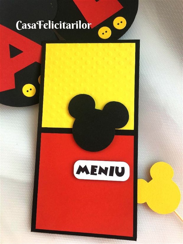 Paie decorate Mickey mouse