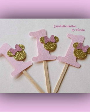 Toppers cifra unu - Minnie mouse