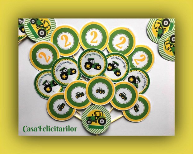 Toppers candy bar-tractoras