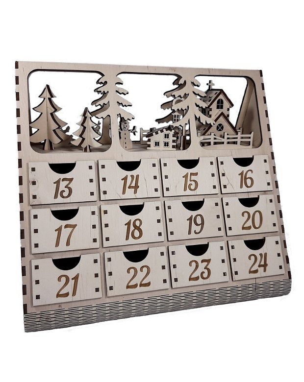 Decor Craciun Calendar Advent