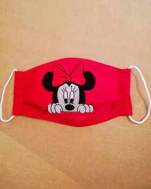 Masca protectie pentru copii cu Minnie Mouse