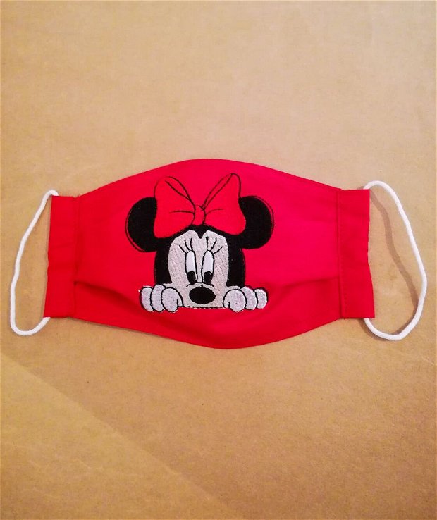 Masca protectie pentru copii cu Minnie Mouse