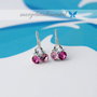 Cercei Swarovski Chaton - Floricica