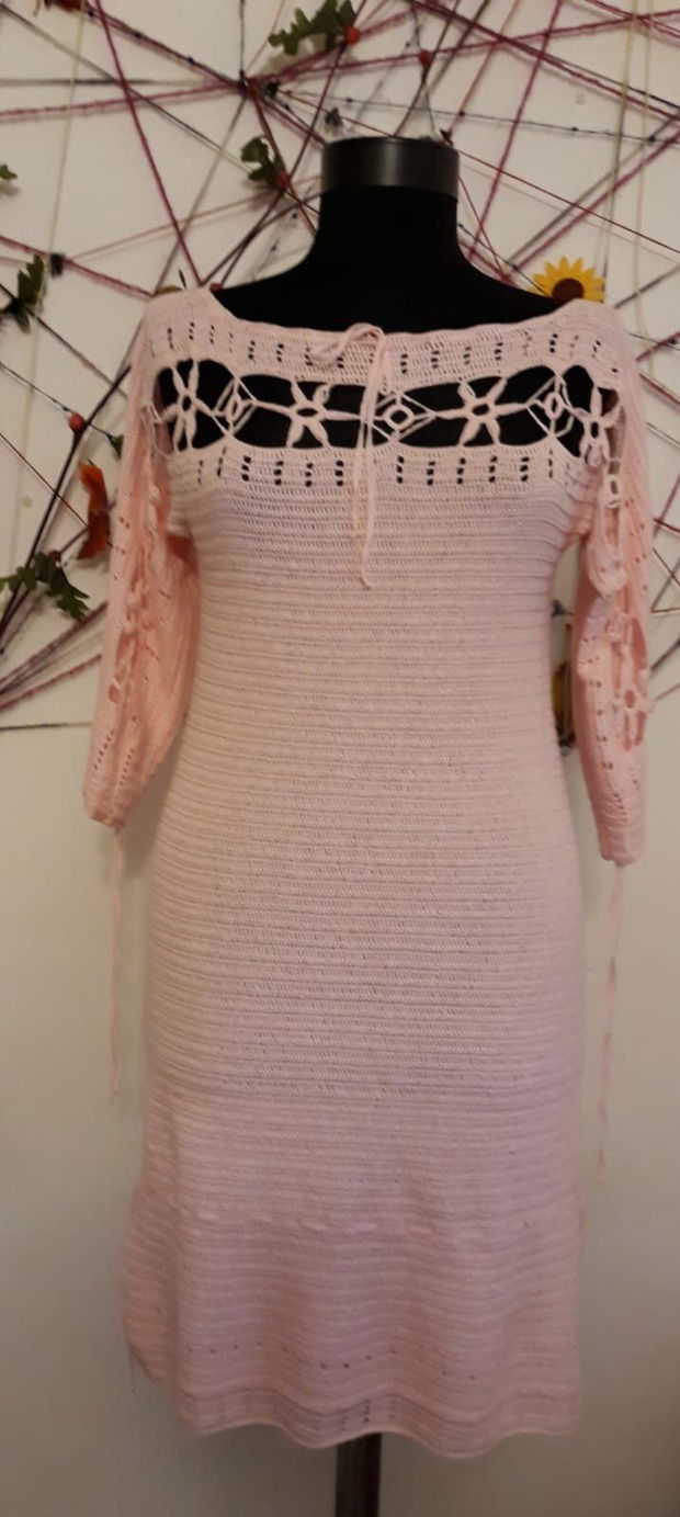 Rochie crosetata-rezervata