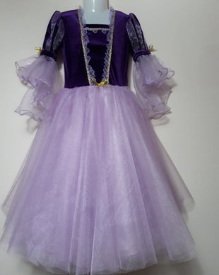 Rochiță prințesa Rapunzel mov