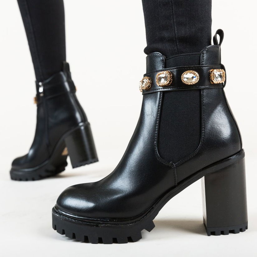 Botine Eve Negre