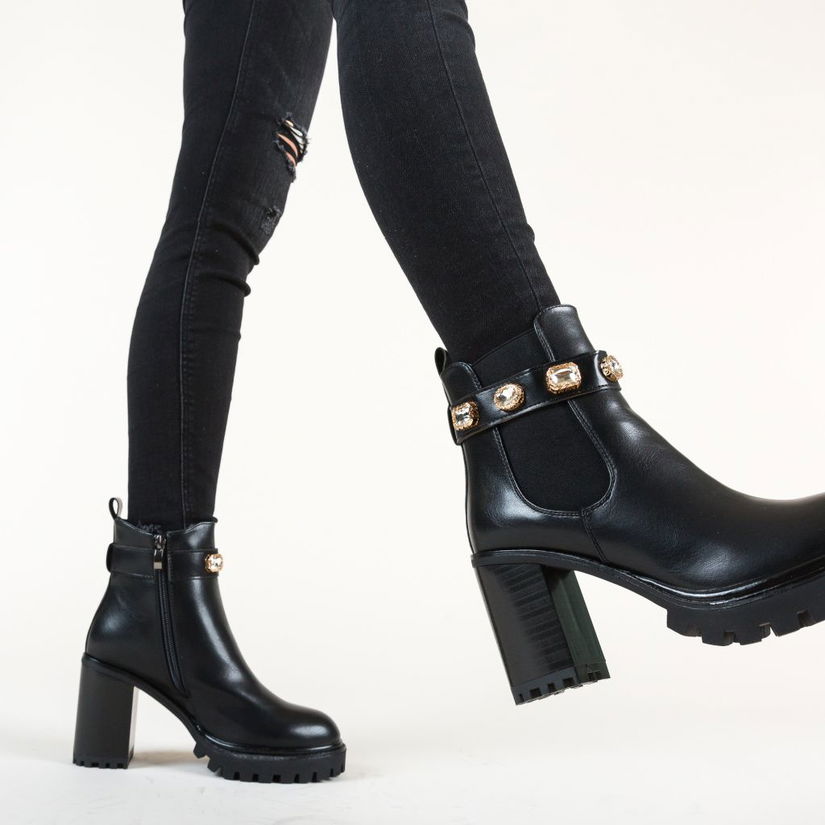 Botine Eve Negre