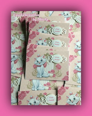 Invitatie botez Pisicuta Marie