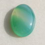Cabochon agata vernil - degrade aprox 30x20x7 mm