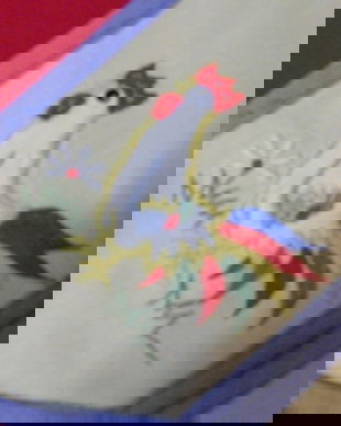 Panglica brodata decor coronița