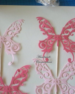 Fluturi decorativi- cake toppers